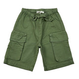 Zhoe & Tobiah Bermuda Tinta Unita con Elastico In Vita per Neonato J&P14MN VERDE ZHOE & TOBIAH 