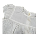 Zhoe & Tobiah Camicia Mezza Manica Tinta Unita per Neonata RTT11BN PANNA ZHOE & TOBIAH 
