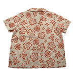 Zhoe & Tobiah Camicia Mezza Manica Tinta Unita Stampa Fantasia per Bambino WI1BJ BEIGE ZHOE & TOBIAH 