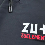 Zu+Elements Bermuda Tinta Unita In Tuta per Bambino ZU1785 NERO ZU+ELEMENTS 