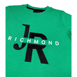 John Richmond Completo 2 Pezzi T-Shirt-Bermuda Verde/Nero per Bambino HBP23011CJ VERDE/NERO JOHN RICHMOND 