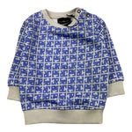 JOHN RICHMOND felpa chiusa girocollo fantasia logo Bianco per Neonato RIA25048FE BIANCO JOHN RICHMOND 