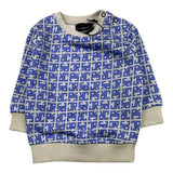 JOHN RICHMOND felpa chiusa girocollo fantasia logo Bianco per Neonato RIA25048FE BIANCO JOHN RICHMOND 