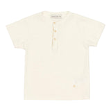 Manuel Ritz Polo Tinta Unita Mezza Manica per Bambino MR3077 PANNA MANUEL RITZ 