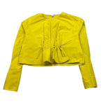 ELISABETTA FRANCHI camicia manica lunga tinta unita Giallo per Bambina EFCA223 GIALLO ELISABETTA FRANCHI 