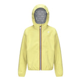 K-Way Giubbino Tinta Unita con Cappuccio per Bambino K21371WJ VERDE K-WAY 