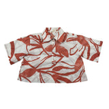 Zhoe & Tobiah Camicia Mezza Manica Bicolore per Neonato HEA2F BIANCO ZHOE & TOBIAH 