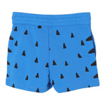 Stella Mccartney Bermuda Tinta Unita con Stampa per Bambino TW6Q09 COBALTO STELLA McCARTNEY 