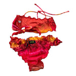 F**K Costume 2 Pezzi Fascia-Mutandina per Bambina FJ25G1E06BAX31 ARANCIONE F**K 