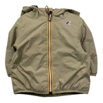 K-WAY giubbino tinta unita con zip e cappuccio Verde per Neonato K5141RW VERDE K-WAY 