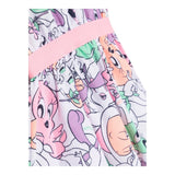 Billieblush Abito Mezza Manica Tinta Unita con Stampa Titty Bianco per Neonata
