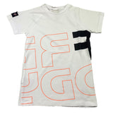 Freddy T-Shirt Girocollo Tinta Unita con Stampa per Bambino FR1908 BIANCO FREDDY 