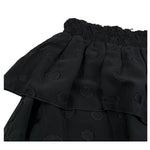 Kocca Gonna Tinta Unita con Elastico In Vita per Bambina BARDO NERO Kocca 