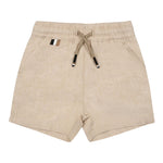 Boss Bermuda Tinta Unita con Elastico In Vita per Bambino J5198804 BEIGE BOSS 