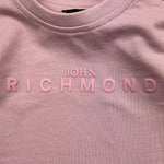 JOHN RICHMOND shirt tinta unita girocollo con stampa Lilla per Neonata RIA25024TS LILLA JOHN RICHMOND 