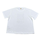 Manila Grace T-Shirt Girocollo Tinta Unita con Stampa per Bambina 254TMJS25 BIANCO MANILA GRACE 