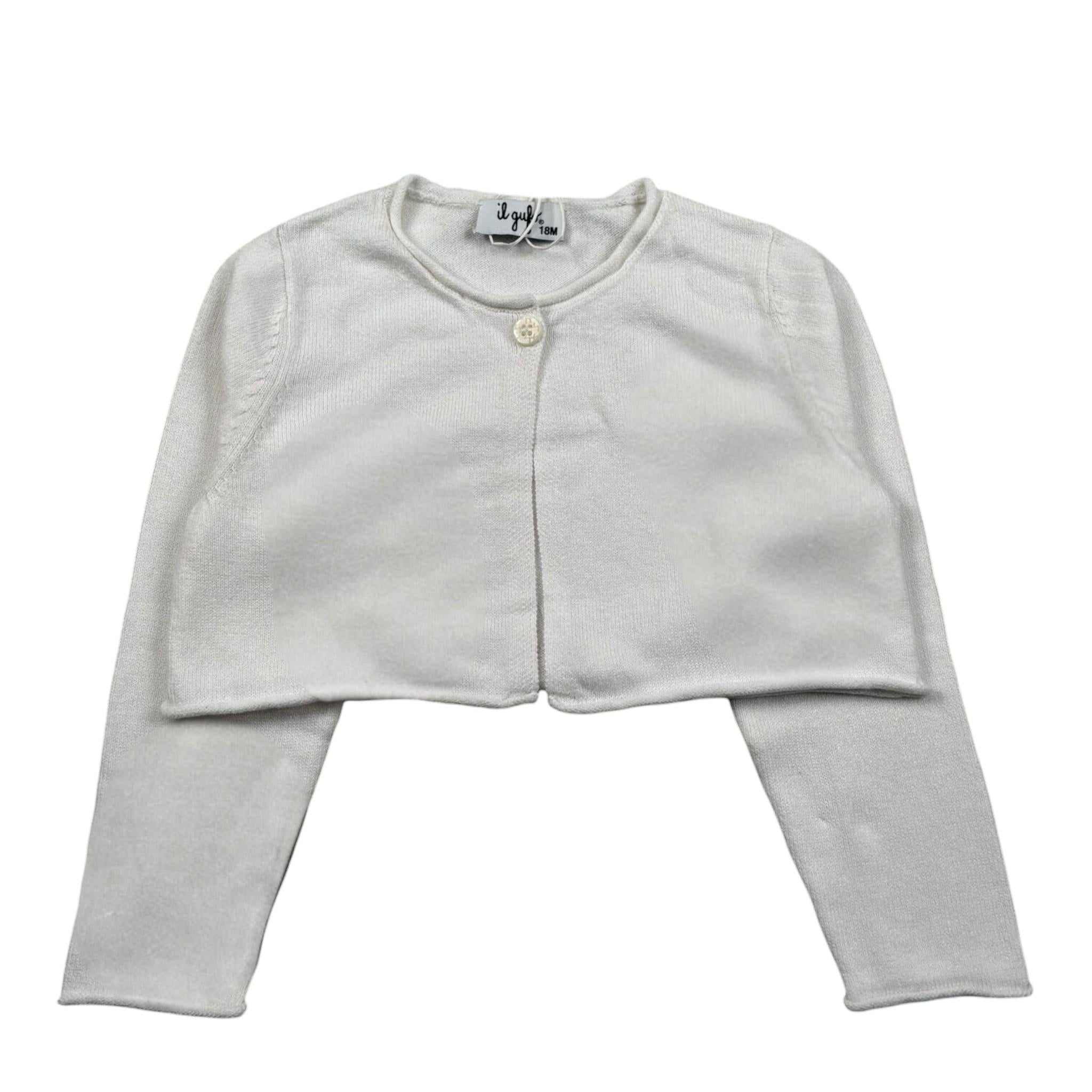 Il Gufo Coprispalle Tinta Unita per Bambina P25GF118EM109J PANNA IL GUFO 