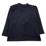 MANUEL RITZ shirt girocollo tinta unita con logo Blu per Neonato MR2820N BLU MANUEL RITZ 