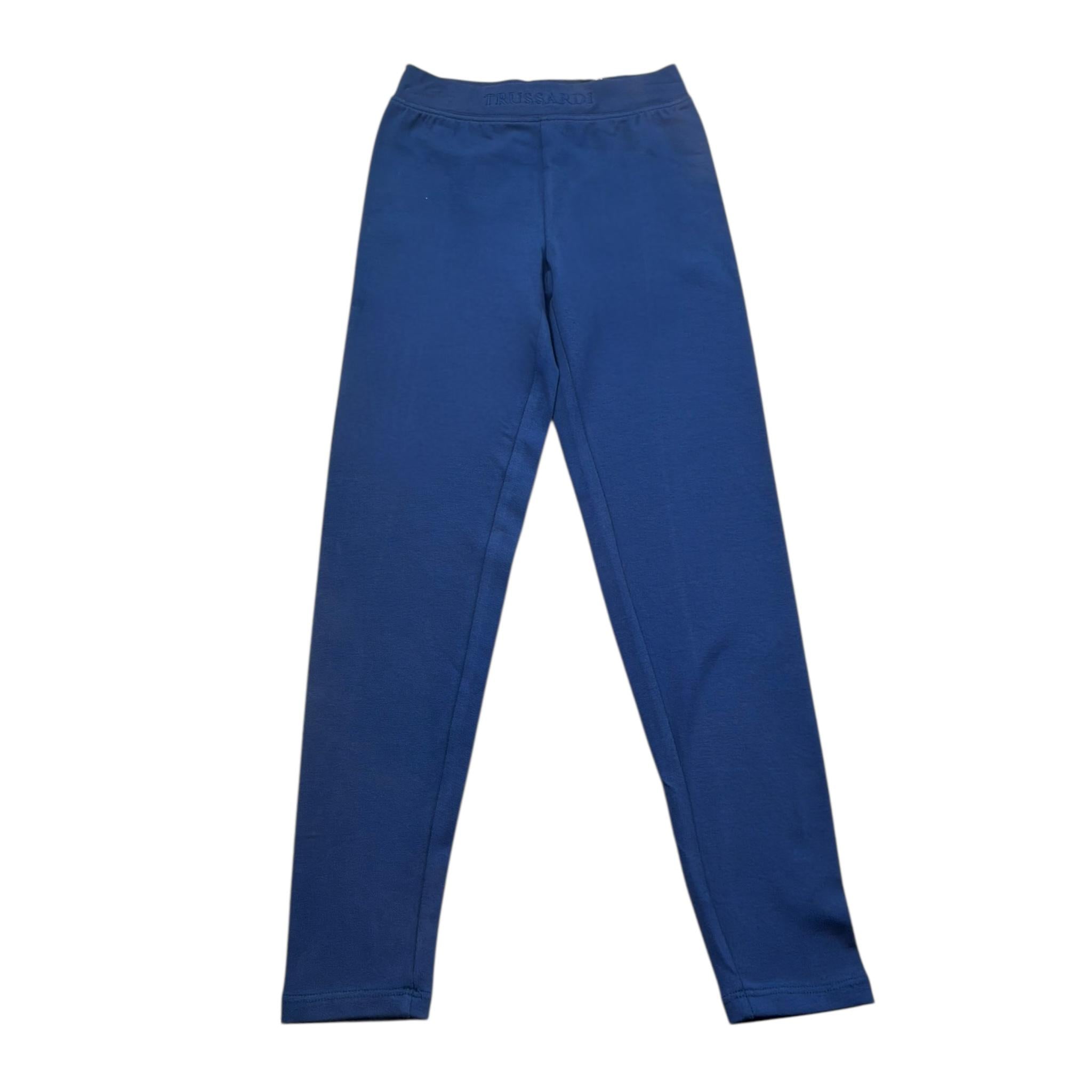 Trussardi Leggins Tinta Unita per Bambina TGP26070LE BLU TRUSSARDI 