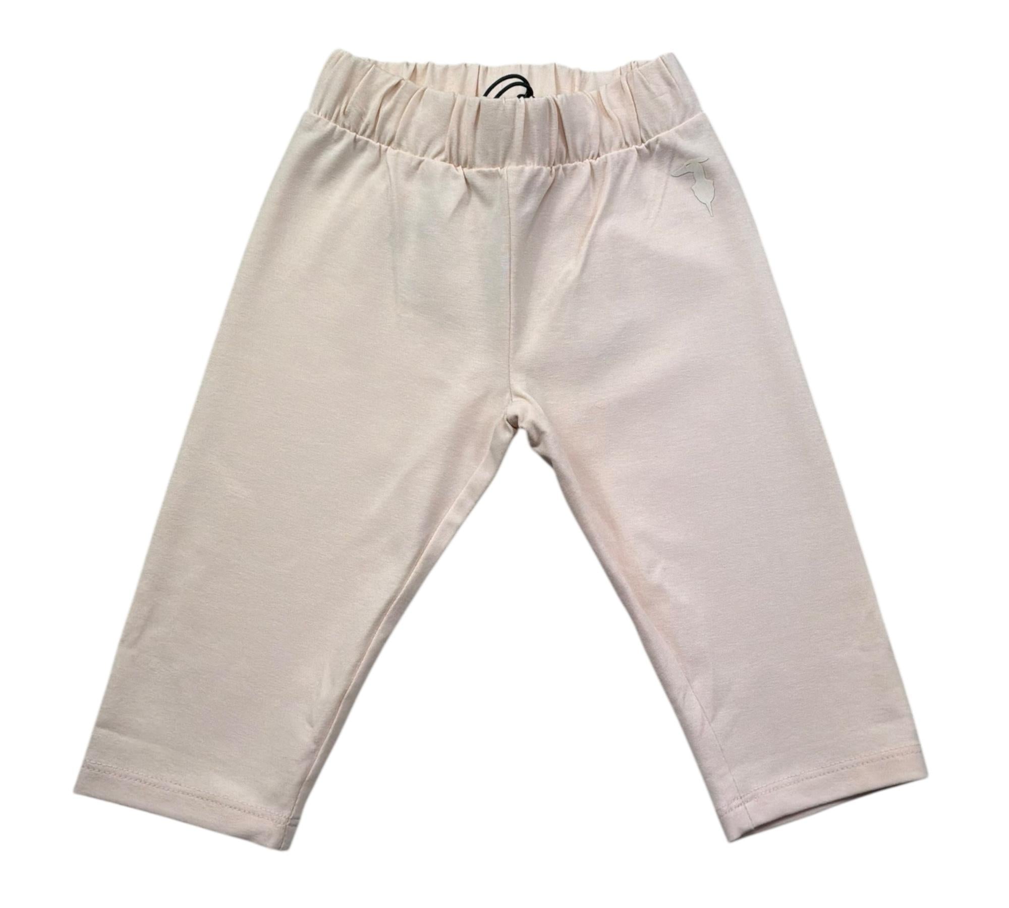 Trussardi Leggins Tinta Unita con Logo per Neonata TIP26023LE ROSA TRUSSARDI 