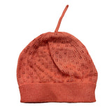 Wedoble Cappello Tinta Unita Trafori Corallo Per Neonata