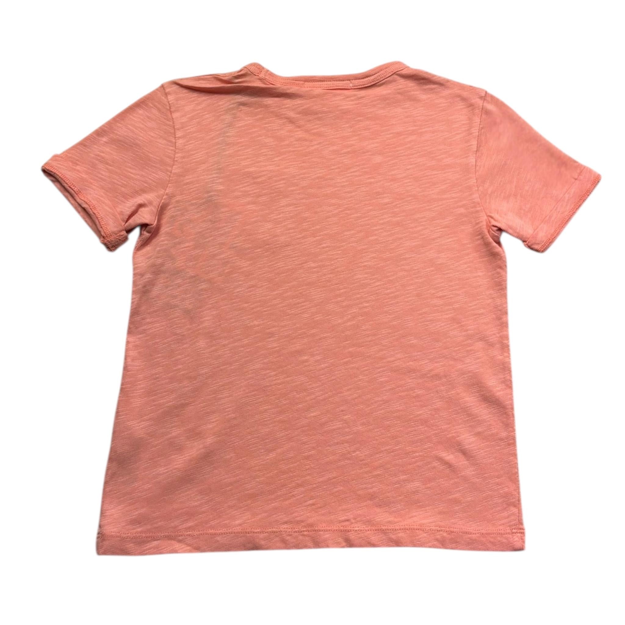 Saint Barth T-Shirt Girocollo Tinta Unita  per Bambino 00425L PESCA SAINT BARTH 