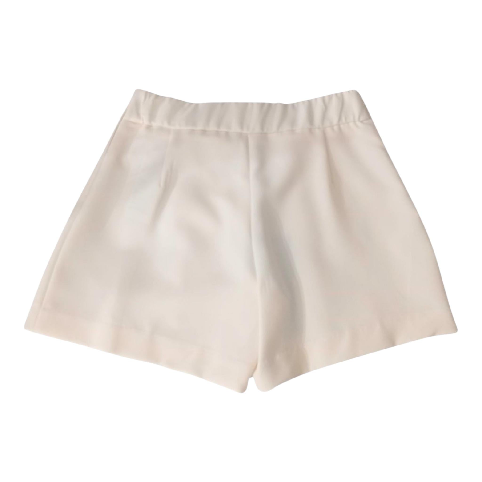 Fun & Fun Short Modello Gonna Tinta Unita per Bambina FCJSO01133 PANNA FUN & FUN 