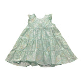 M+E' Abito Tinta Unita con Fantasia per Neonata UE1839N BIANCO M+E' 