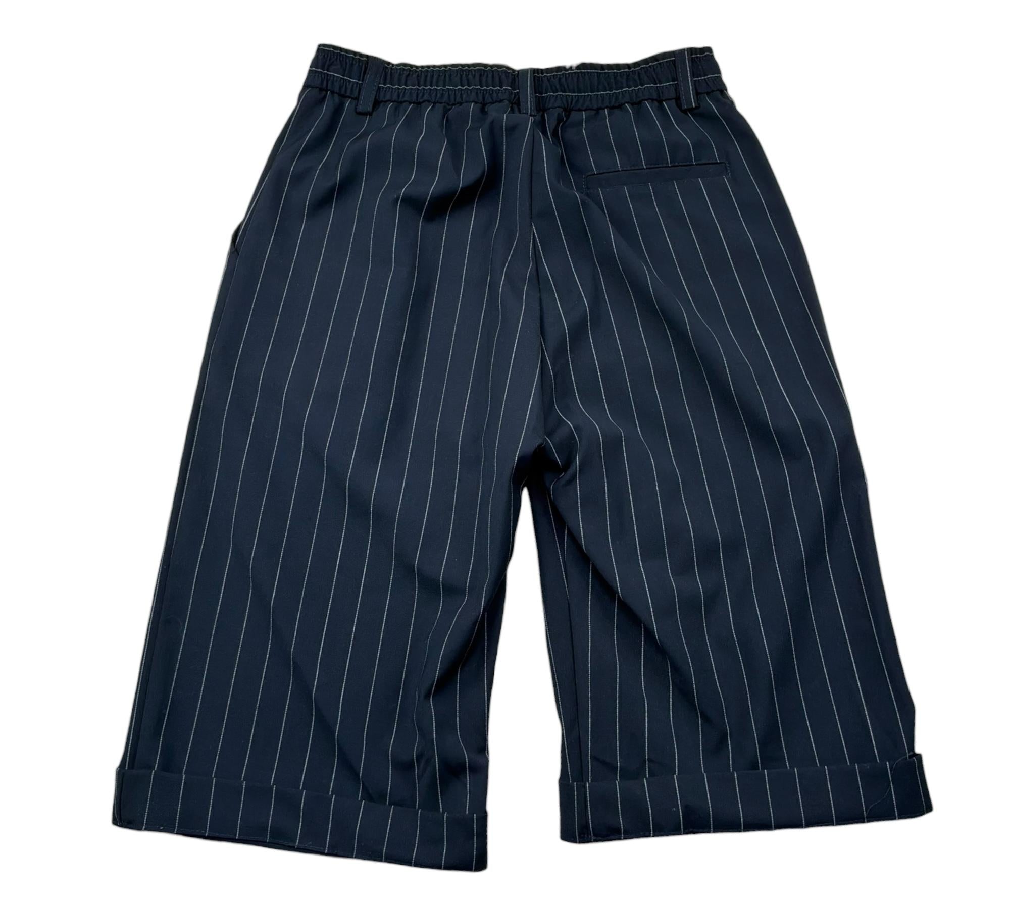 Paolo Pecora Bermuda Tinta Unita con Elastico In Vita per Bambino PP4192 BLU PAOLO PECORA 