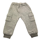 PETIT INDI pantalone tuta tinta unita Grigio per Neonato AW24BK88N GRIGIO PETIT INDI 