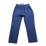 Jeckerson Pantalone Tinta Unita Con Elastico In Vita Blu Per Bambino