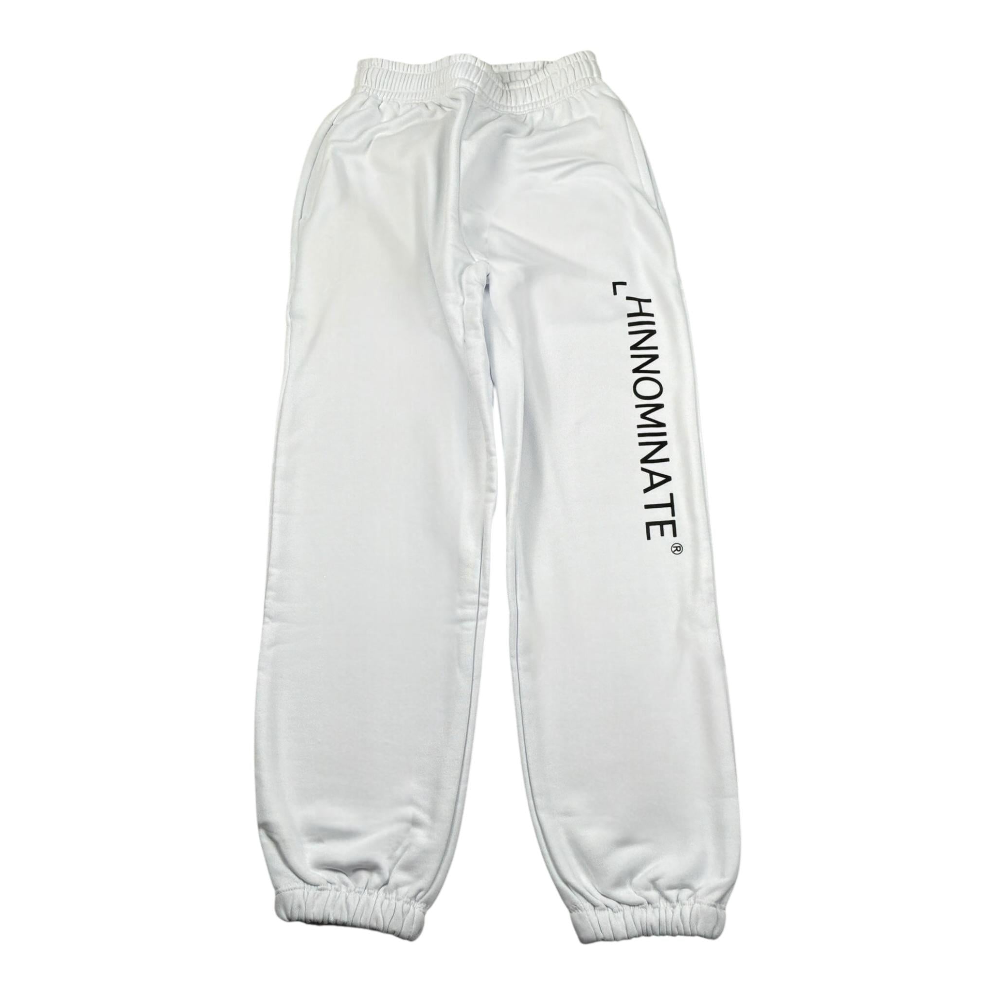 Hinnominate Pantalone Modello Tuta tinta unita con Stampa Bianco per Bambina 3645PF00019 BIANCO HINNOMINATE 