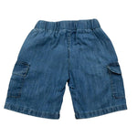 J.O. Milano Bermuda Tinta Unita In Denim per Bambino 574N1 AZZURRO J.O. MILANO 