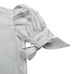 Coco' Et Mama' Camicia Manica Lunga Tinta Unita per Bambina LUNAC BIANCO COCO' ET MAMA' 