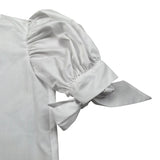 Coco' Et Mama' Camicia Manica Lunga Tinta Unita per Bambina LUNAC BIANCO COCO' ET MAMA' 