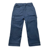 Zhoe & Tobiah Pantalone Tinta Unita Con Girovita Regolabile Blu Per Neonato