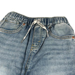 Levi'S Jeans Tinta Unita con Elastico In Vita per Bambino 8EM697 AZZURRO LEVI'S 