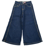 Vicolo Jeans Tinta Unita Modello Palazzo per Neonata 3141PDZ00117N BLU VICOLO 