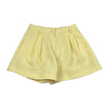Lu Lu By Miss Grant Short Tinta Unita con Elastico In Vita per Bambina LL3600 GIALLO LU LU BY MISS GRANT 