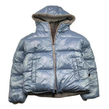 AFTER LABEL giubbino reversible con pelliccia bicolore Azzurro per Bambina 3441O0003 AZZURRO AFTER LABEL 