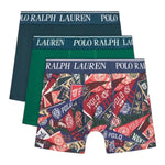 Ralph Lauren Boxer 3 Pezzi per Bambino 9P5012 VERDE RALPH LAUREN 