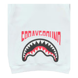 Sprayground Felpa Chiusa con Cappuccio Tinta Unita con Stampa per Bambino SPY1131WHT BIANCO SPRAYGROUND 