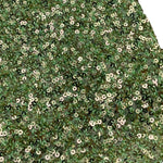 Janice Top Tinta Unita con Paillettes per Bambina JN747R VERDE JANICE 