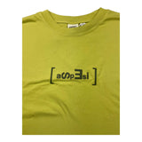 Aspesi T-Shirt Girocollo Tinta Unita Con Stampa Verde Per Bambino
