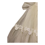 Abel & Lula Abito Mezza Manica Tinta Unita con Tulle per Bambina 5003 PANNA ABEL & LULA 