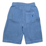 Trussardi Bermuda Tinta Unita Trafrato per Bambino TBP26069BE AZZURRO TRUSSARDI 