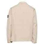 Stone Island Camicia Manica Lunga Tinta Unita con Zip per Bambino K1S161200001 BEIGE STONE ISLAND 