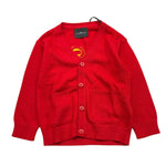 JOHN RICHMOND cardigan tinta unita con bottoni Rosso per Neonato RIA24090CD ROSSO JOHN RICHMOND 