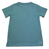 Trussardi T-Shirt Girocollo Tinta Unita con Logo per Bambina TGP26001TS VERDE TRUSSARDI 