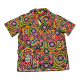 4Giveness Camicia Mezza Manica Tinta Unita Con Stampa Nero Per Bambino